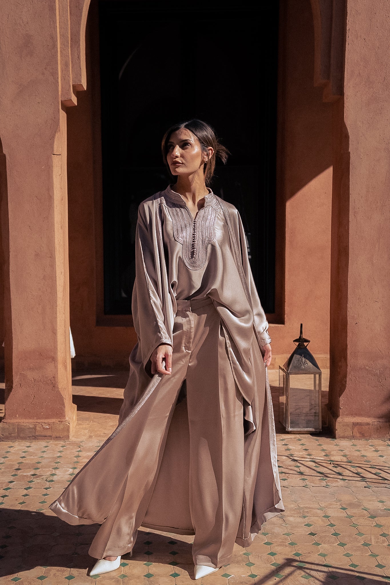 THE SILK KIMONO